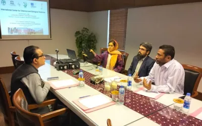 DIG Admin Sindh Police visits KU’s Forensic DNA Laboratory