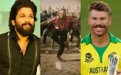 Allu Arjun wants to teach "Pushpa Pushpa" hook step to Australian cricketer David Warner