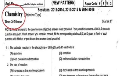 Chemistry guess papers for Class 11 Punjab boards 2024