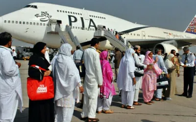 PIA’s first pre Hajj flight departs for Madinah from Karachi
