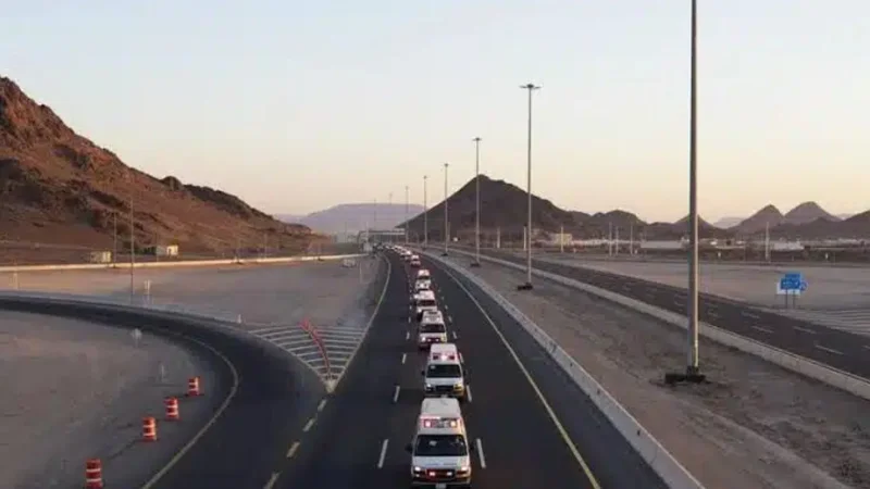 Saudi Arabia Sets Up 4,000 Kilometers of Roads Ahead of Hajj Season