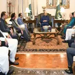President urges restraint, resolution of AJK issues through dialogue