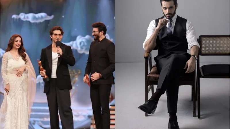 Shahroz Sabzwari stylish award-winning triggers netizens, Wahaj Ali is a true winner