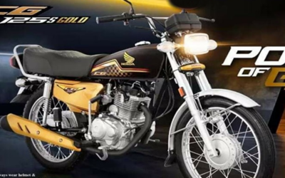 Honda CG 125 Gold Edition 0% Markup Installment Plan - May 2024