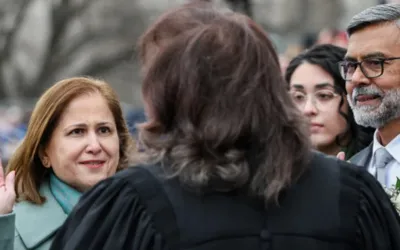 Ghazala Hashmi takes oath on Quran as Lieutenant Governor of Virginia