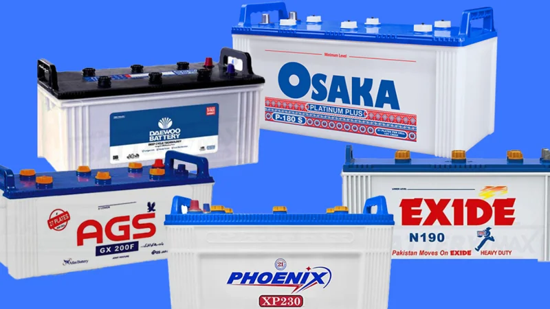 Solar Battery Latest Price in Pakistan- May 2024
