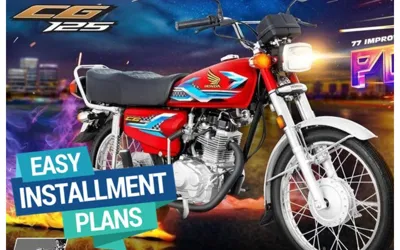 Honda CG 125 Easy Installment Plans with 0% Markup in Pakistan - May 2024