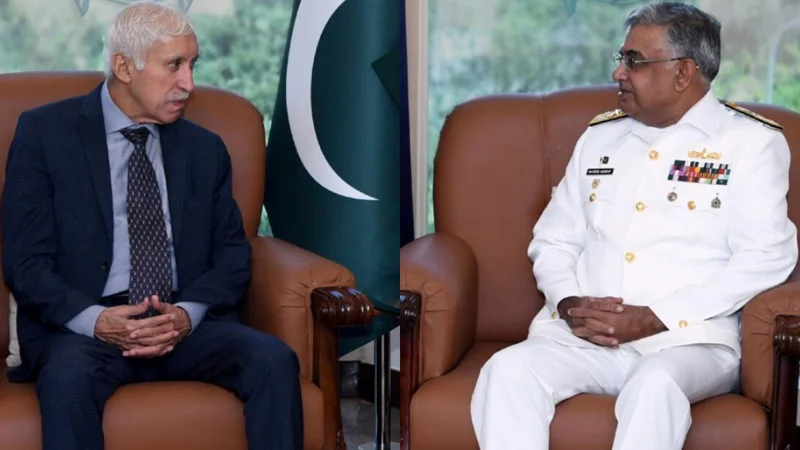 Maritime Affairs Minister meets Naval Chief