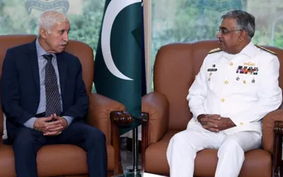 Maritime Affairs Minister meets Naval Chief