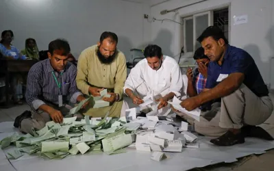 Counting of votes starts as polling concludes in Multan by-election