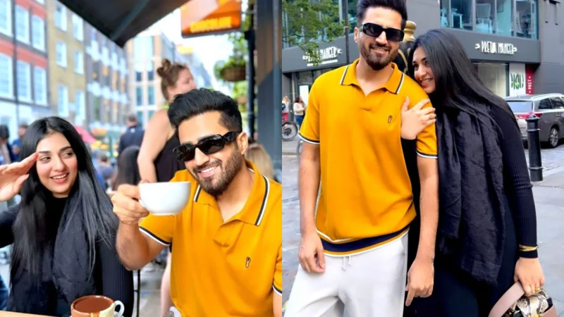 Sarah Khan & Falak Shabir shares charming new clicks from London