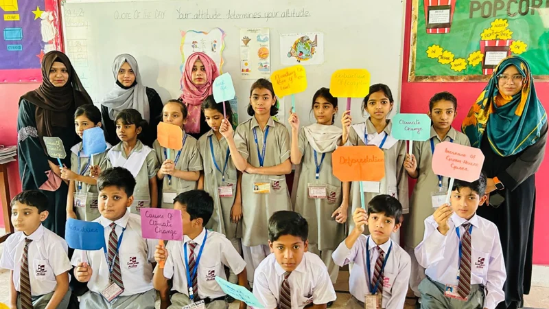 From Classrooms to Communities: Karachi University's Women-Led Climate Action Movement