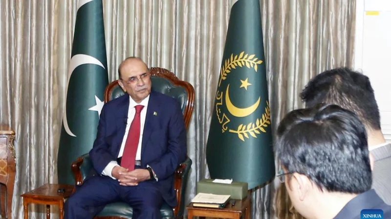 Pakistan firmly upholds one-China principle: President