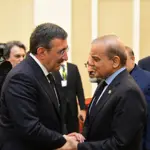PM Shehbaz meets Turkish VP, FM, Emir of Qatar in Tehran