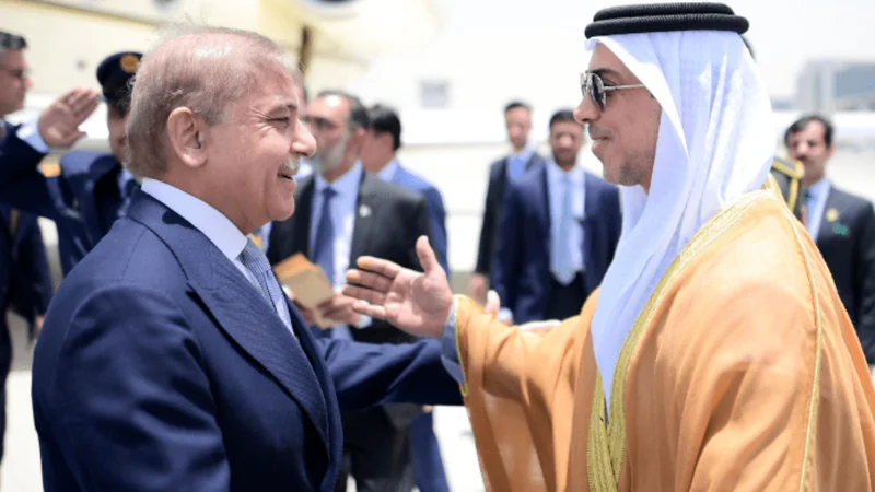 PM Shehbaz arrives in UAE on ‘important’ visit