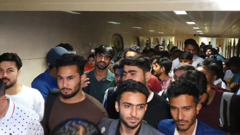 Flight operation to bring students back from Kyrgyzstan completed