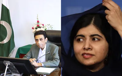 Dr Khalid Maqbool meets Malala Yousafzai