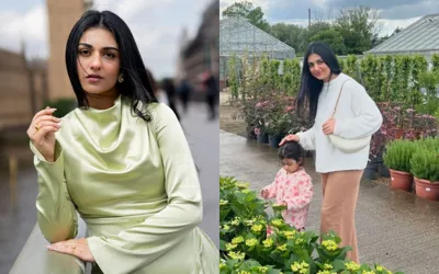 Sarah Khan shares stunning new family pictures from London
