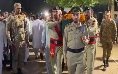 Martyrs of Peshawar IBO laid to rest: ISPR