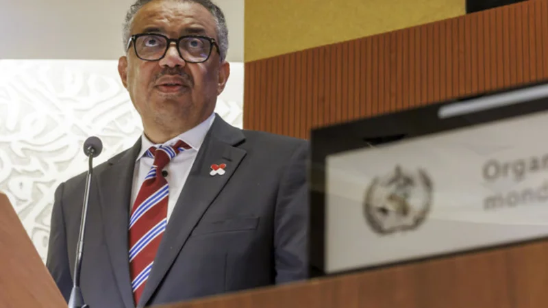 WHO Chief urges global countries to seal pandemic deal