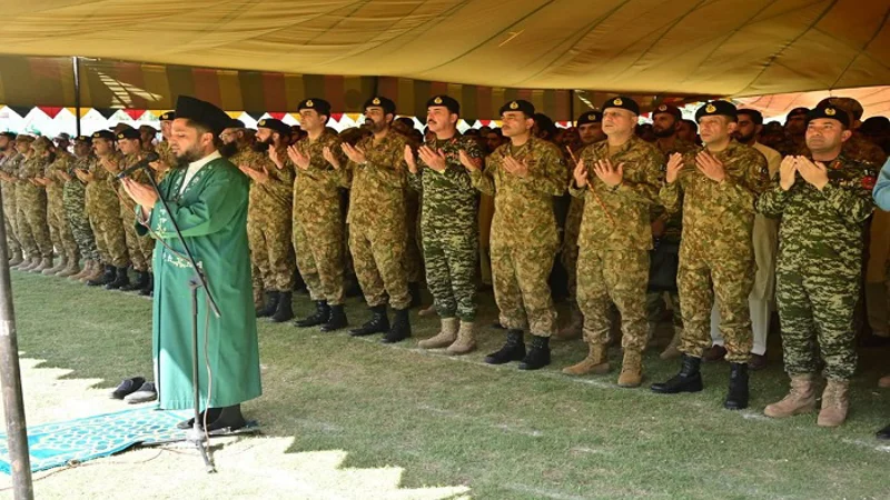 Namaz-e-Janaza of martyred soldiers offered in Peshawar