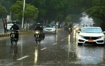 Rain forcasted by NDMA in upper regions from today