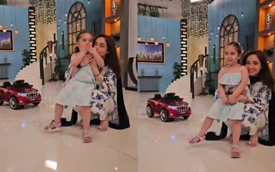 Juggan Kazim's heartwarming photos with daughter Noor Bano