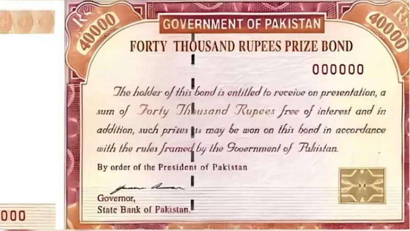 Rs. 40000 prize bond draw and winners list: 10 June 2026