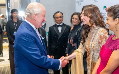 Mahira Khan meets King Charles at London gala