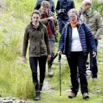 Kate Middleton shares sweet moment with boy in wheelchair during mountain climbing challenge