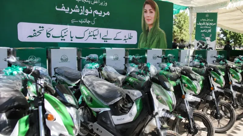 Punjab announces 100,000 e-bikes for students