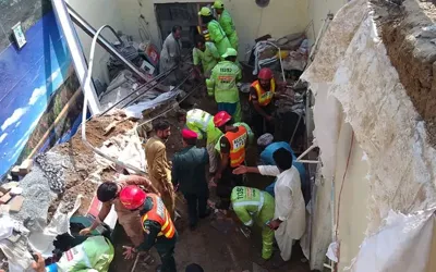 The collapse beyond concrete