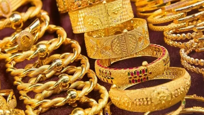 Gold surges