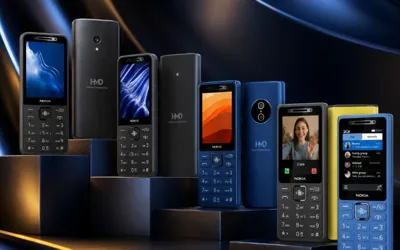 Nokia introduces four keypad phones with AI and video calls