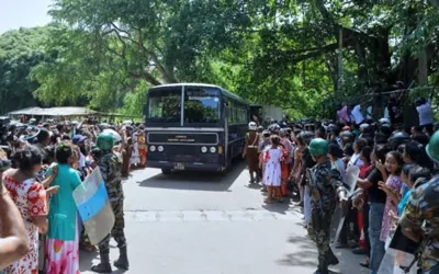 At least 25 killed in Sri Lanka prison clash between inmate groups