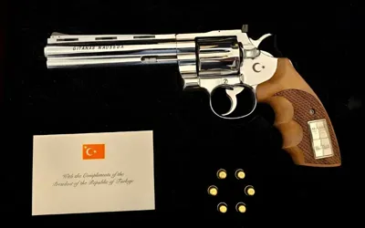 Turkey's Erdogan gifts every NATO leader revolver conundrum as farewell gift