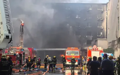 At least 28 killed in fire at factory in eastern China