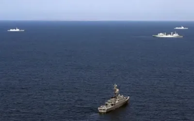 Iran announces naval drills near US warships amid tension