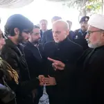 PM visits Imambargah, announces compensation for bereaved families