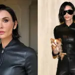 63-Year-Old Demi Moore debuts chic wet-look hairstyle in Milan