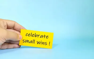 Build confidence through small daily wins