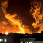 US and Israel launch intense airstrikes, Oil depot destroyed in Tehran
