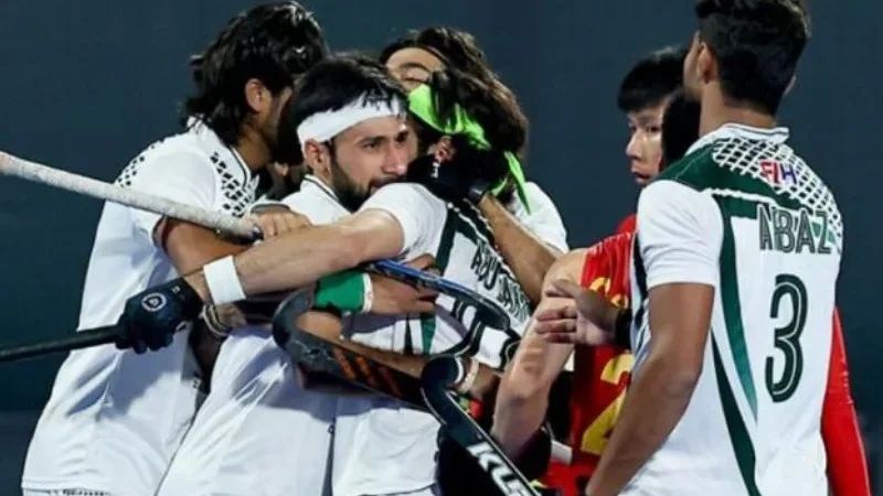 Pakistan hockey players