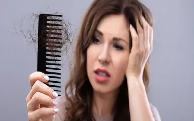 Here's how stress causes hair loss