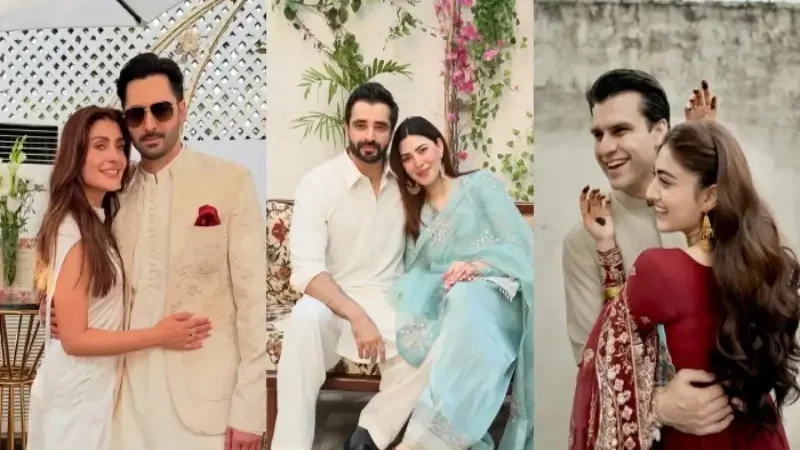 Showbiz star couples celebrate Eid with heartwarming clicks