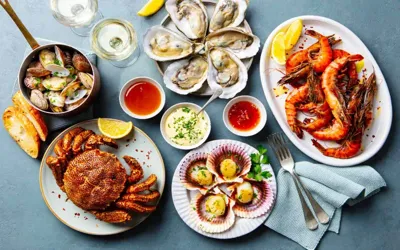 Health benefits of eating seafood