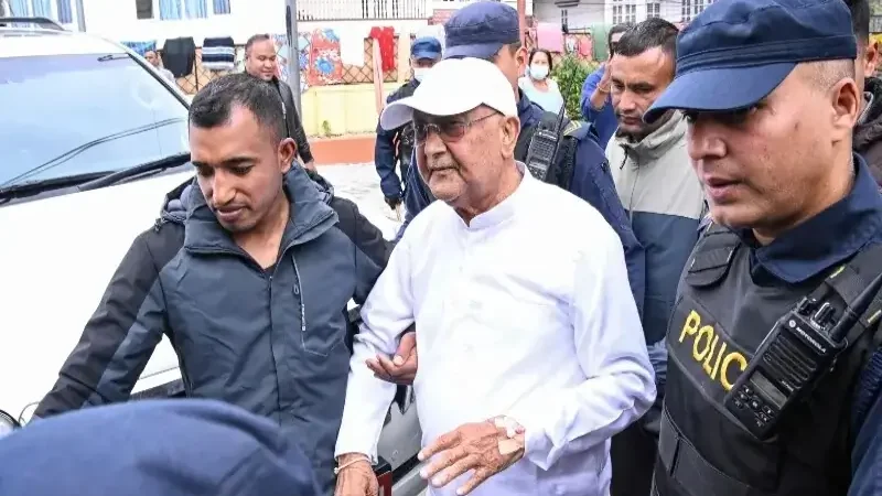 Nepal's former prime minister Oli arrested