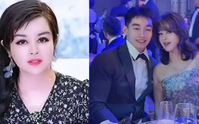 Elderly Chinese businesswoman marries 25-year-old Model