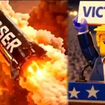 Trump’s LEGO-style animated satire goes viral