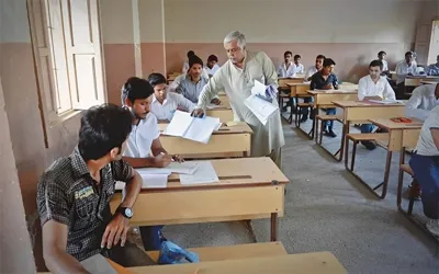 55-year-old man appears in class 9 exams in Muzffargarh